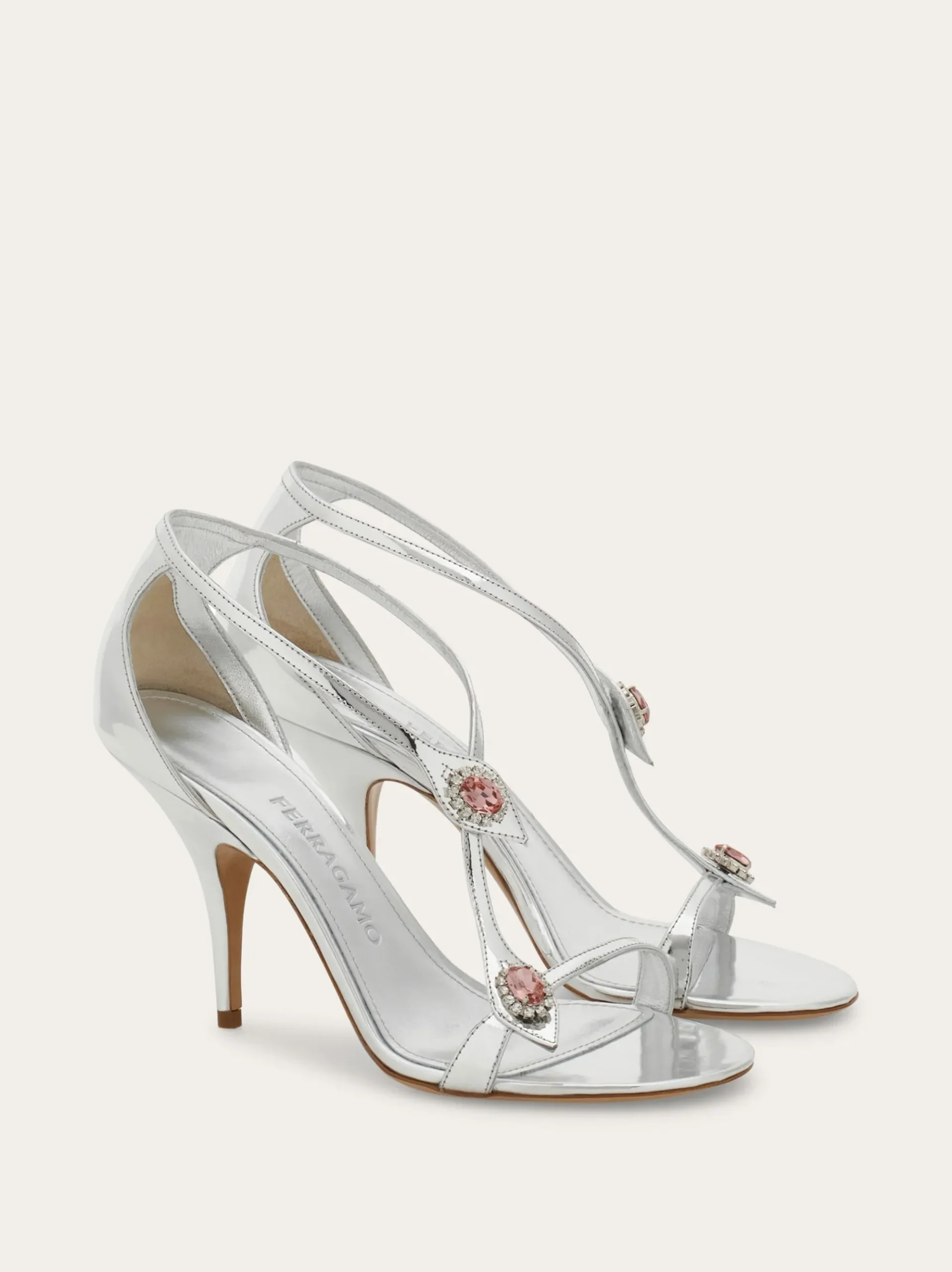 Crystal embellished sandal - Women