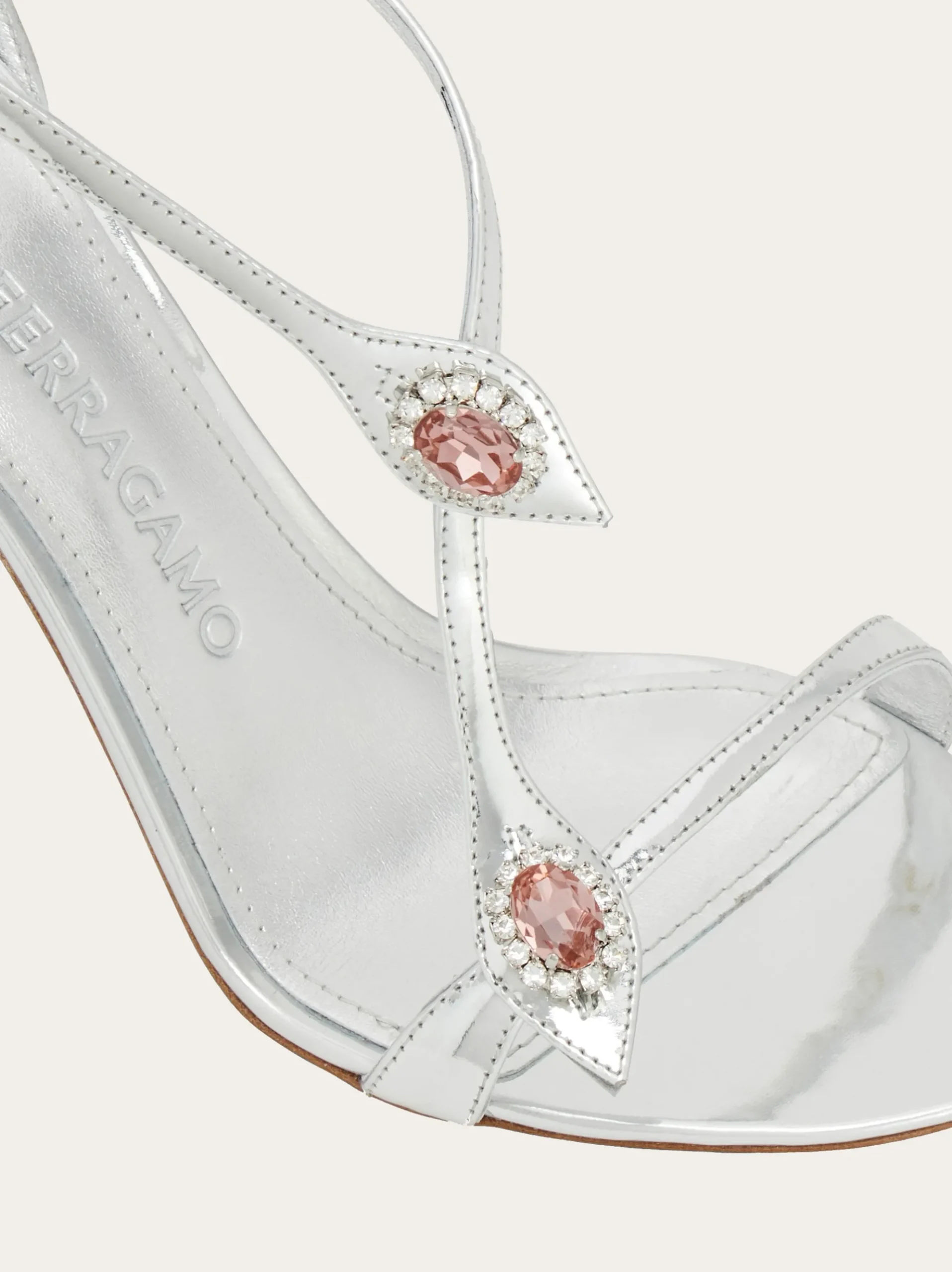 Crystal embellished sandal - Women