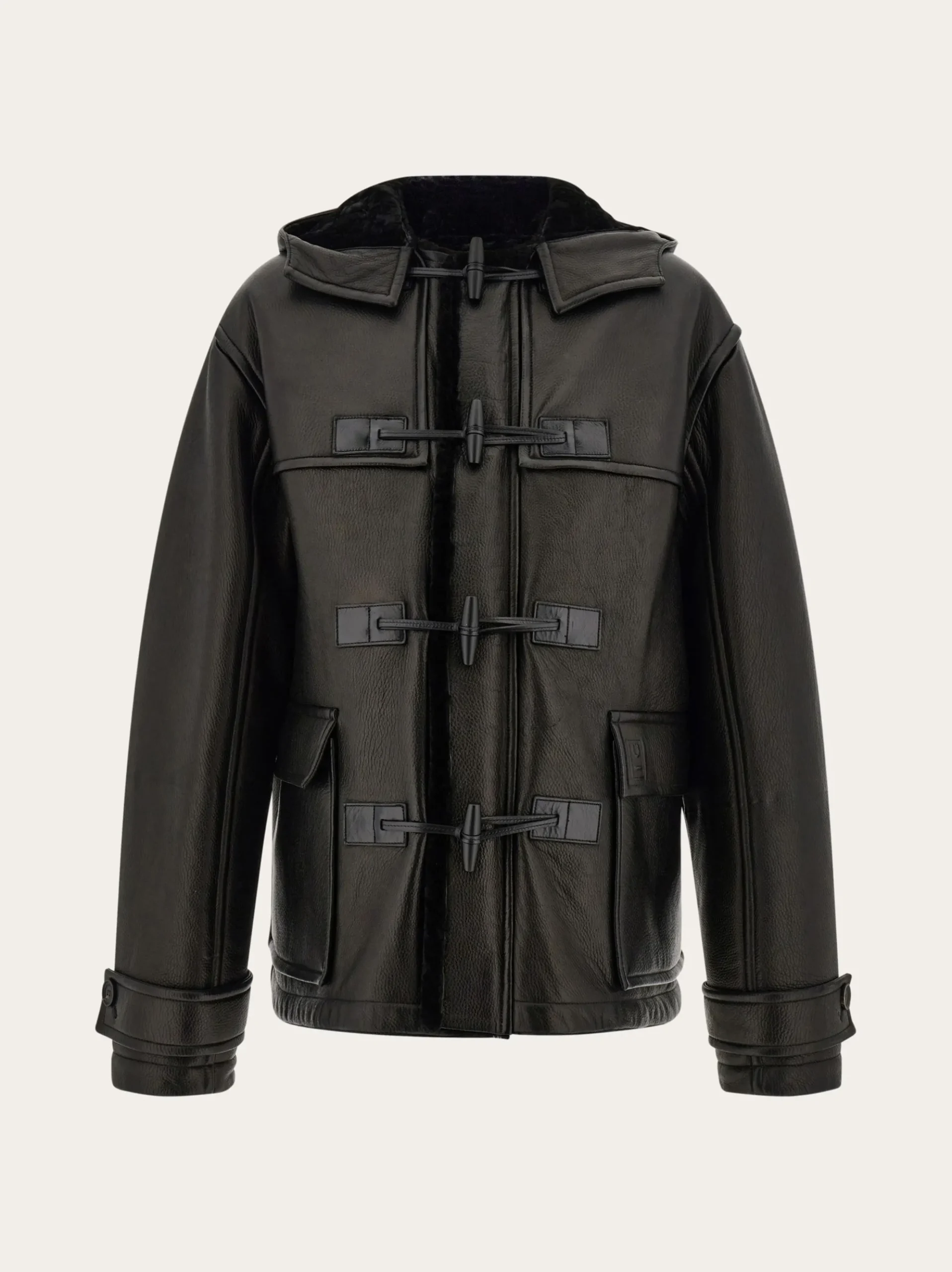 Deerskin padded blouson - Men