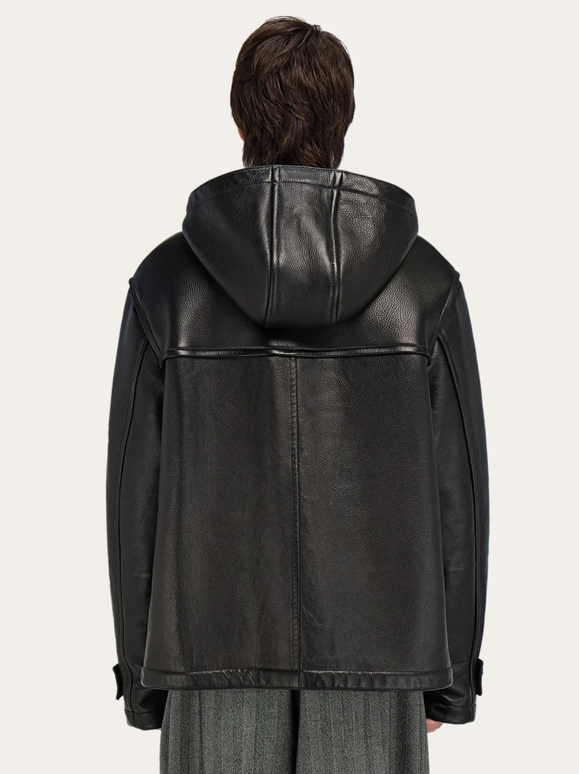 Deerskin padded blouson - Men