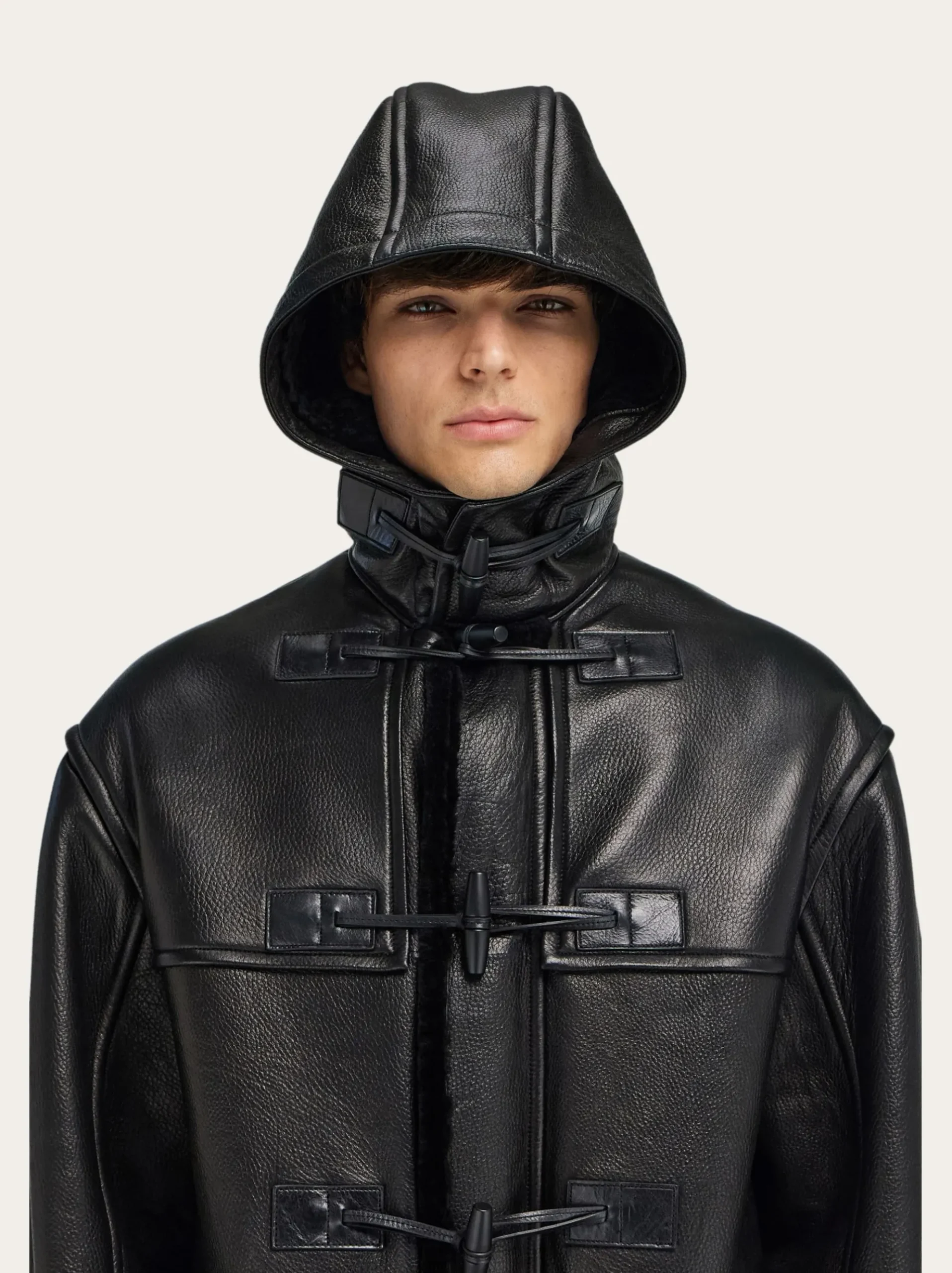 Deerskin padded blouson - Men