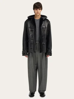 Deerskin padded blouson - Men