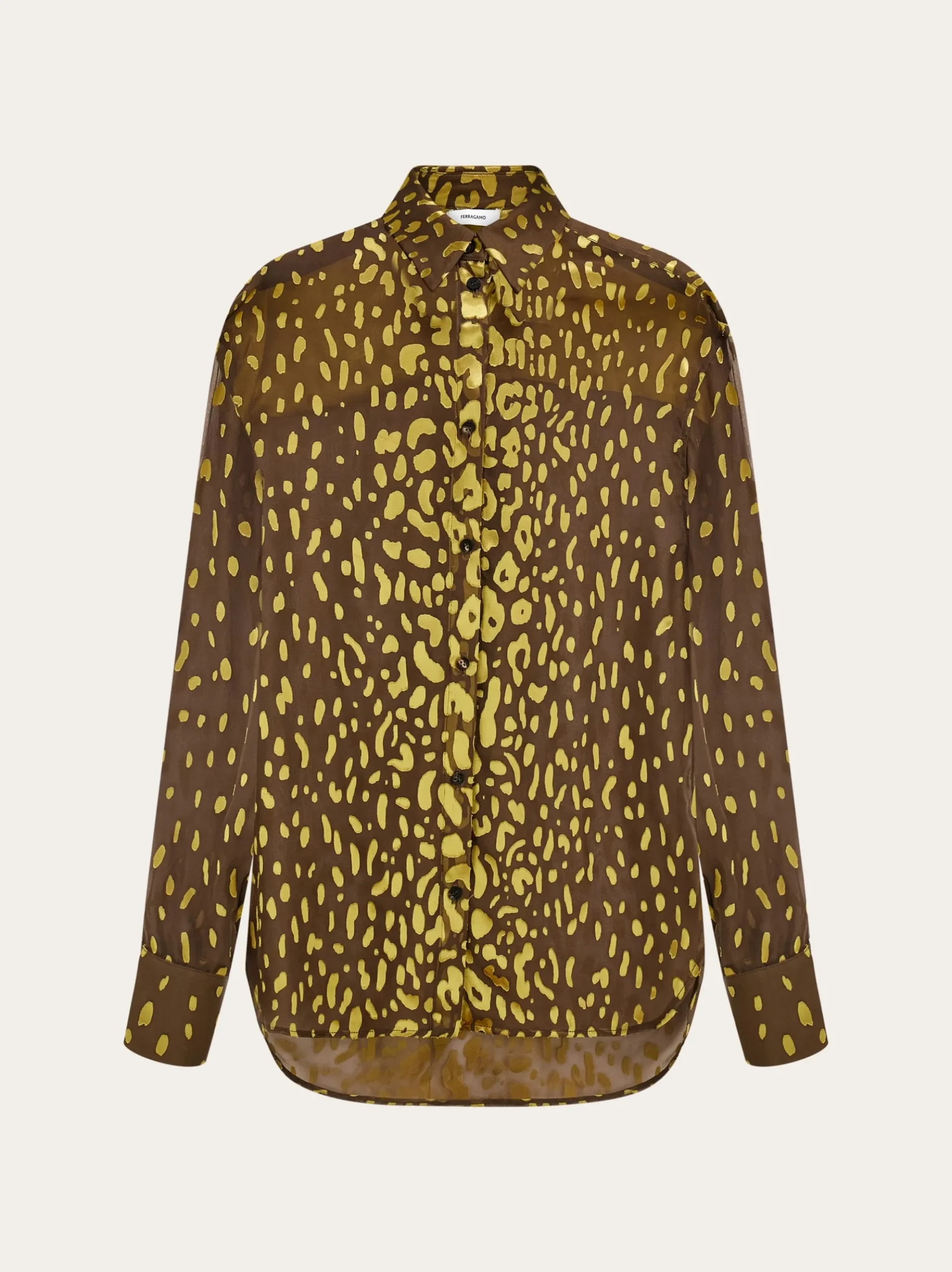 Devoré georgette shirt - Women