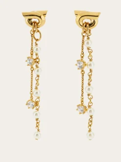 Double drop earrings - Women