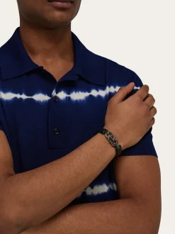 Double Gancini bracelet - Men