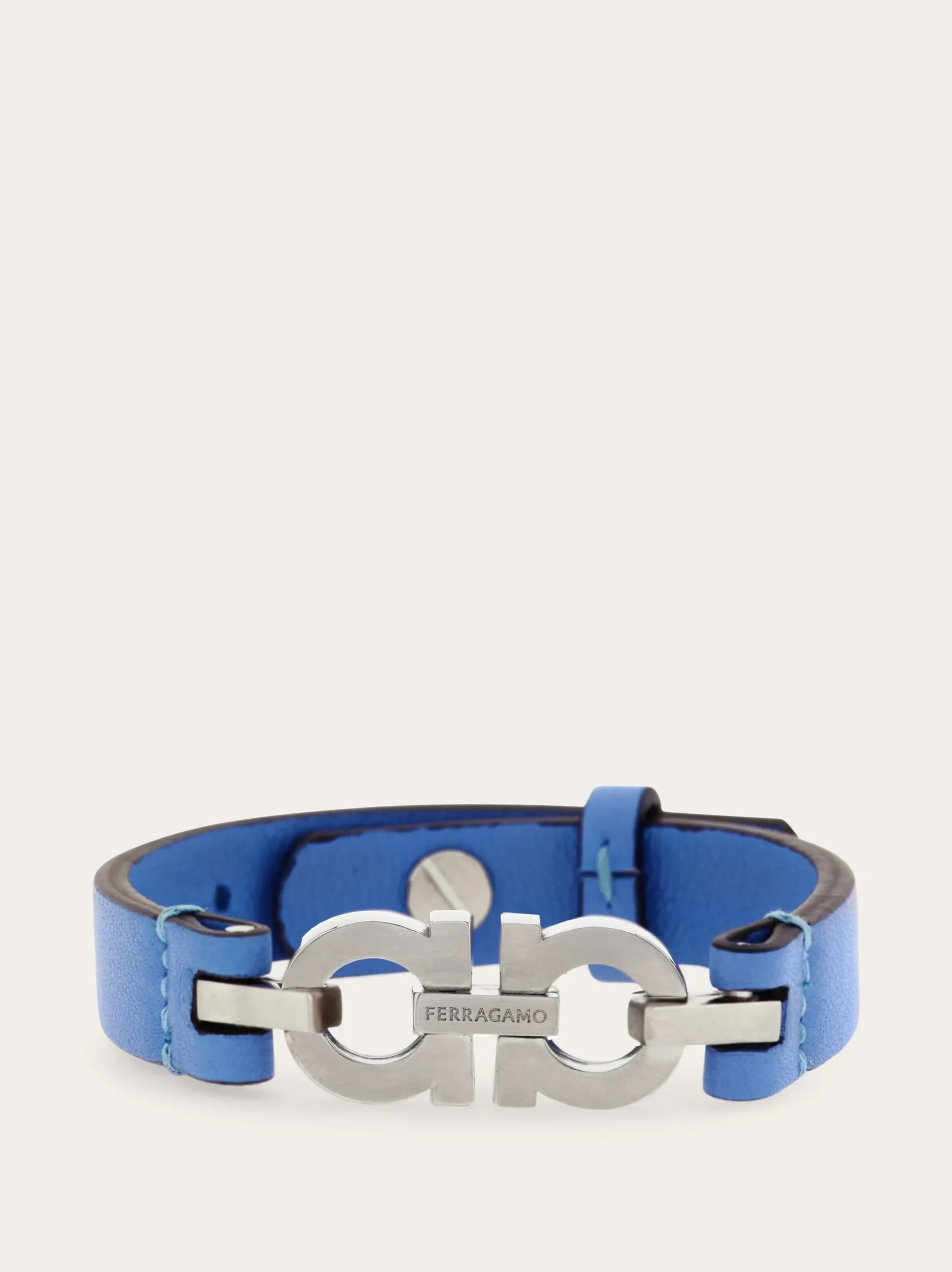 Double Gancini bracelet - Men