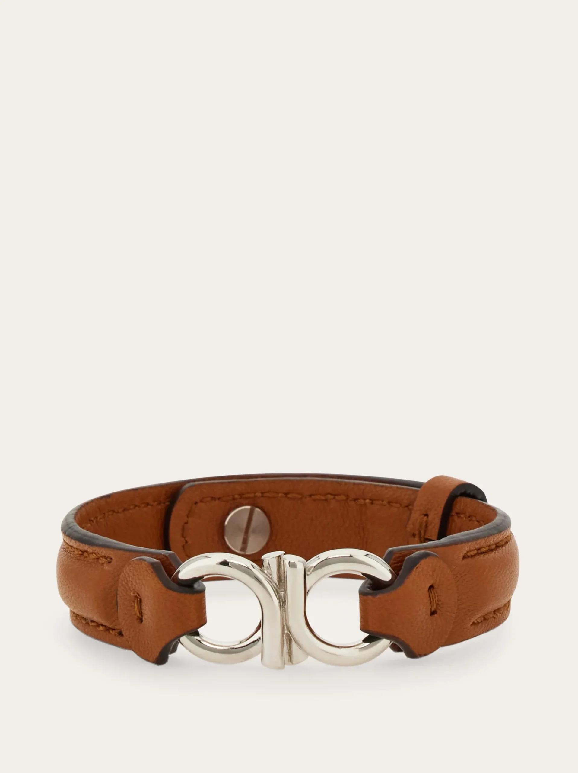 Double Gancini bracelet - Men