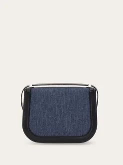 Double Gancini crossbody bag (XS) - Women