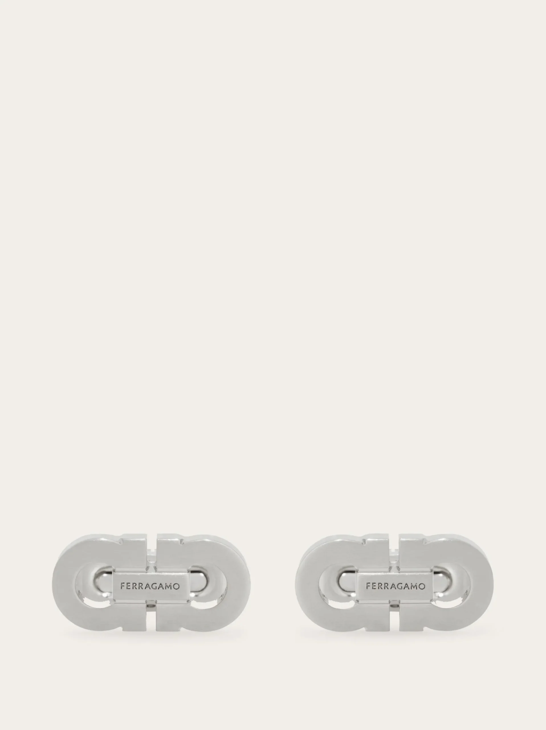 Double Gancini cufflinks - Men