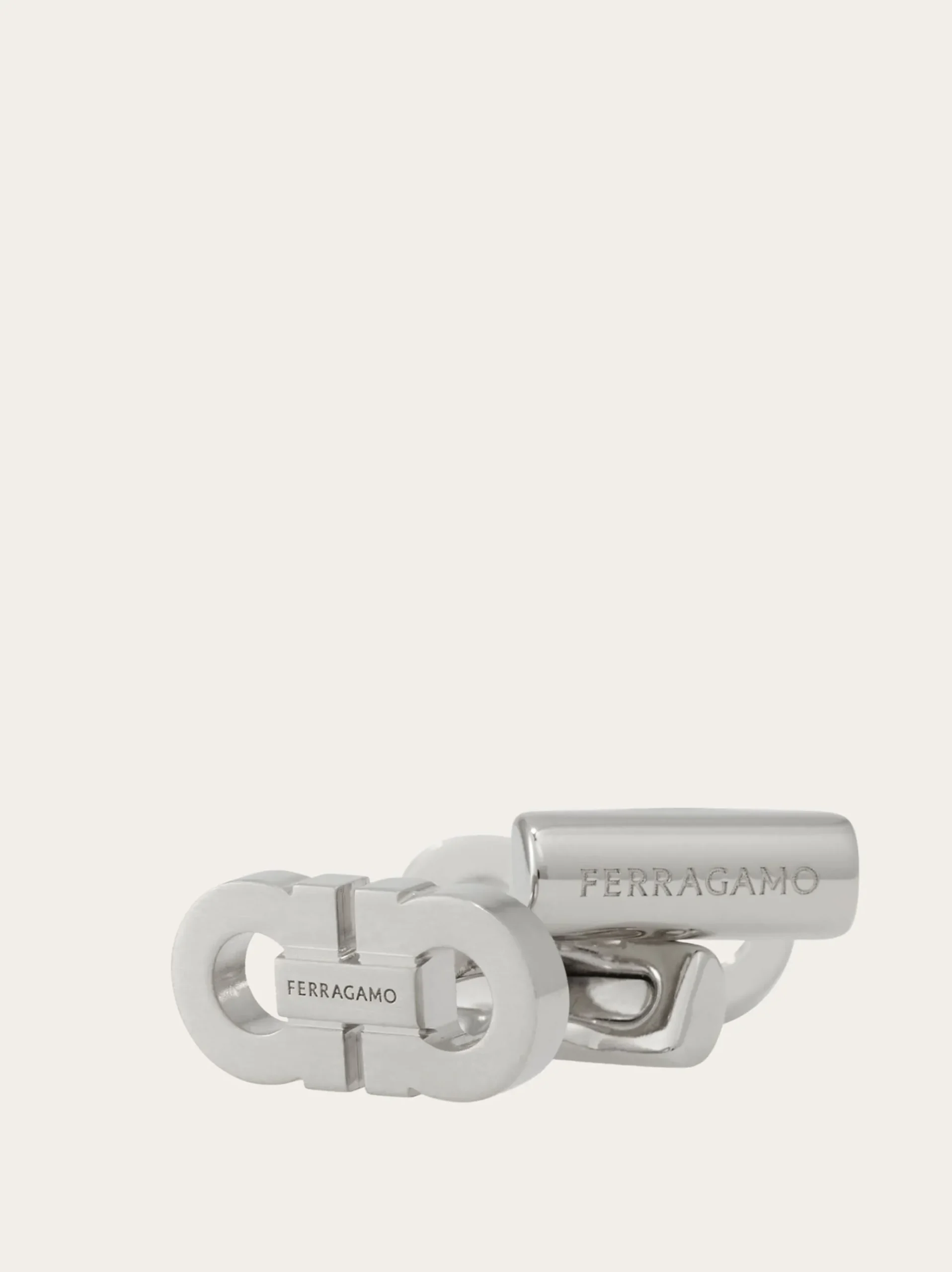 Double Gancini cufflinks - Men