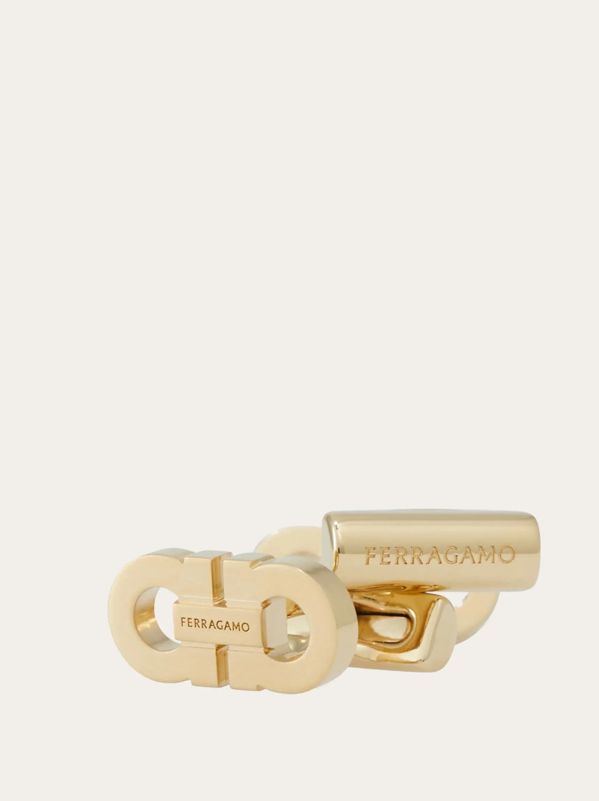 Double Gancini cufflinks - Men