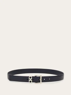 Double Gancini fixed belt - Women