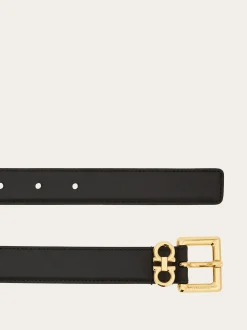 Double Gancini fixed belt - Women