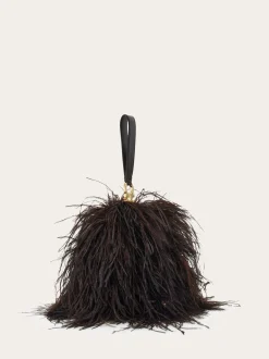 Double Gancini mini clutch - Women