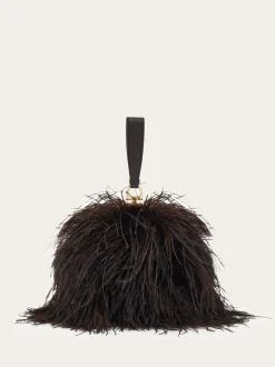 Double Gancini mini clutch - Women