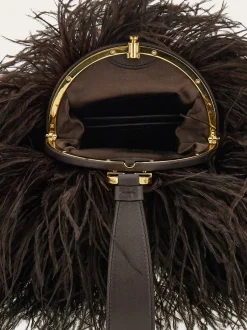 Double Gancini mini clutch - Women