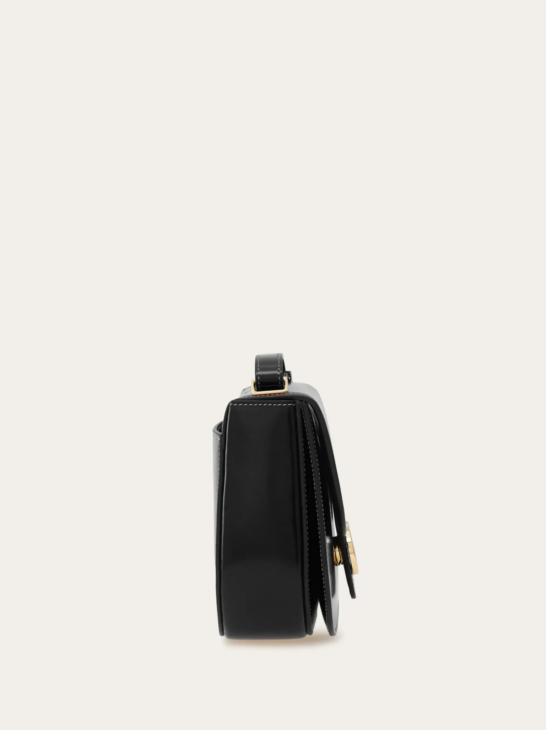 Double Gancini North-South crossbody bag - Women