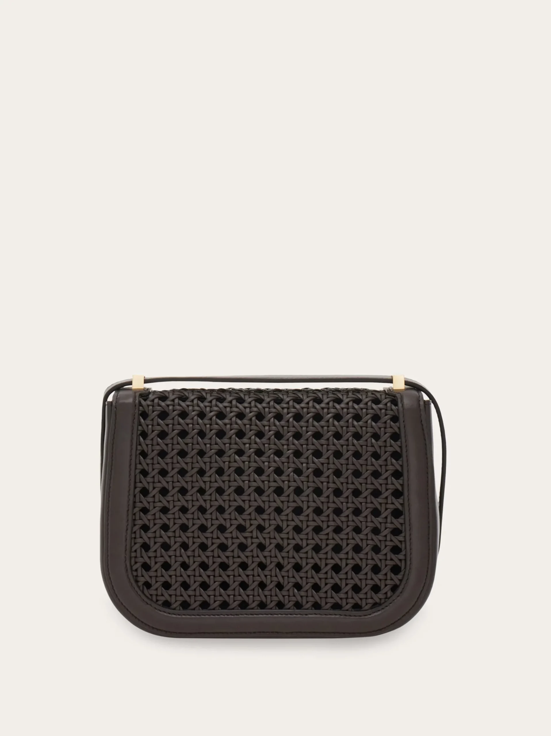 Double Gancini North-South crossbody bag (XS) - Women