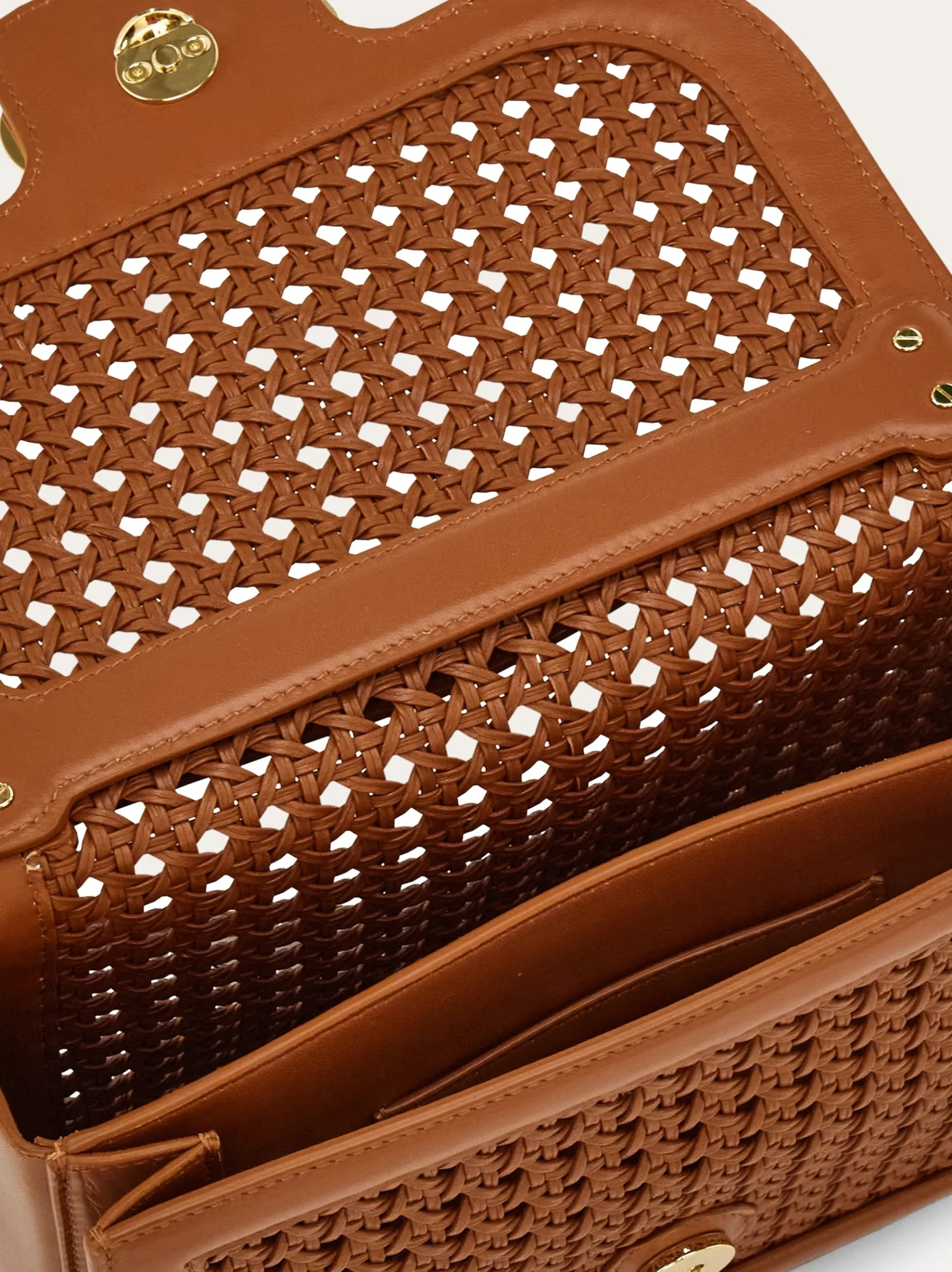 Double Gancini North-South crossbody bag (XS) - Women