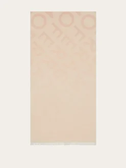 Double scarf with lettering - Women