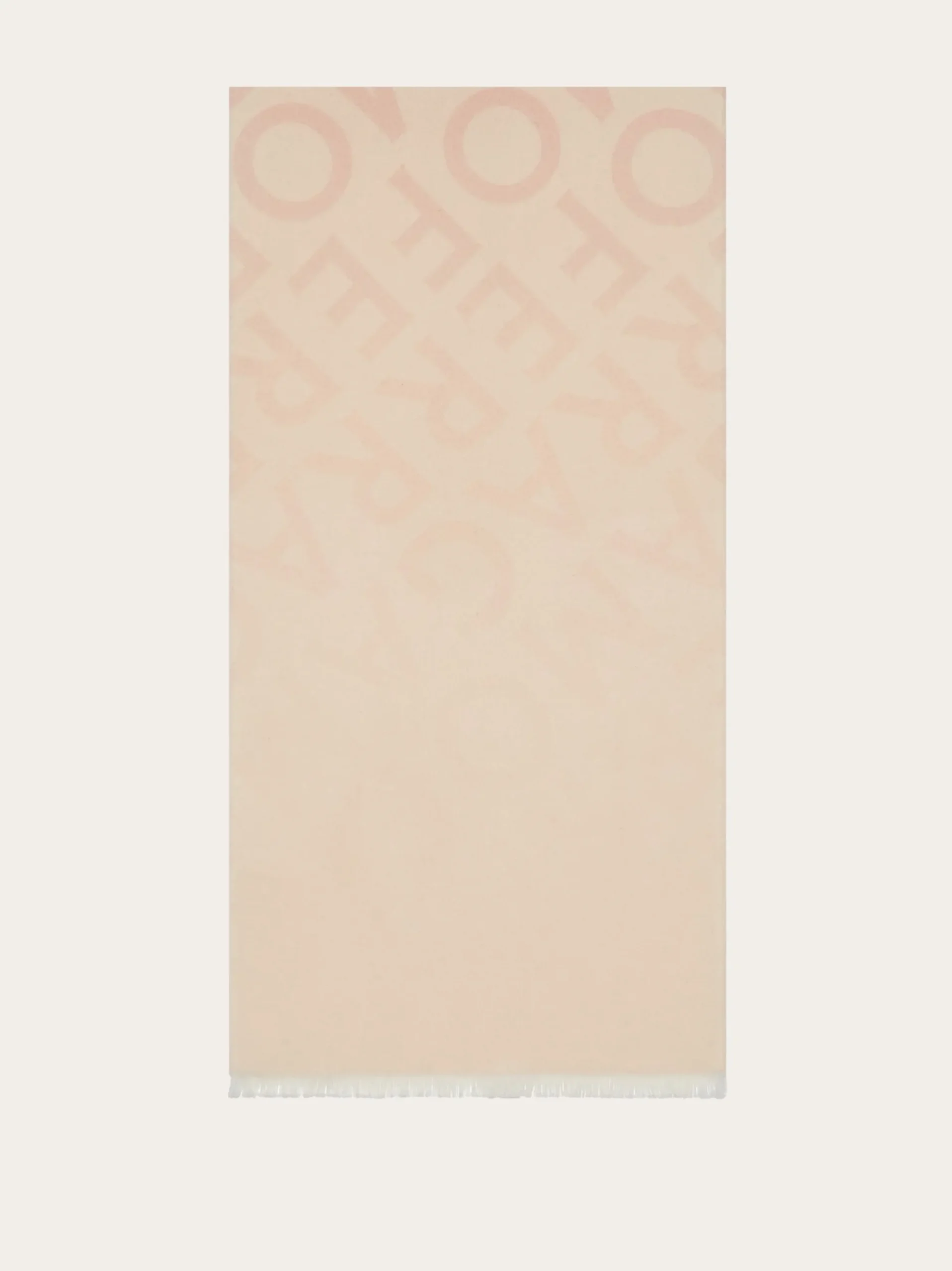 Double scarf with lettering - Women