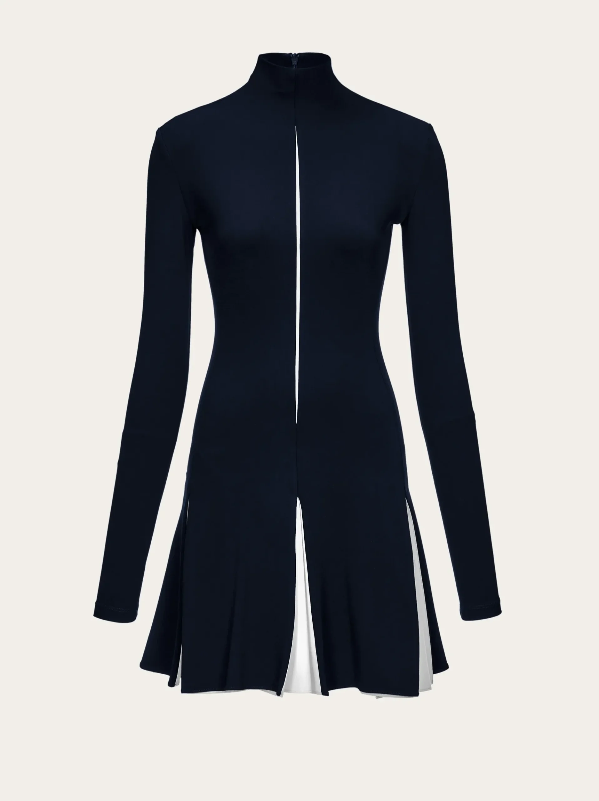 Dress with contrasting inserts - Women