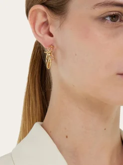 Earrings with bow - Women