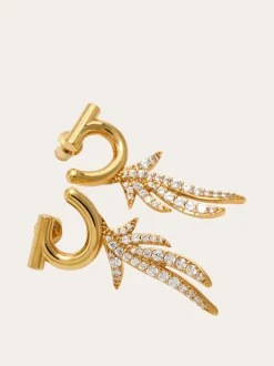 Earrings with crystals - Women