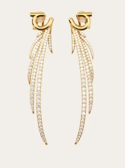 Earrings with crystals - Women