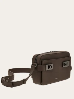 East-West crossbody bag with Hug buckle - Men