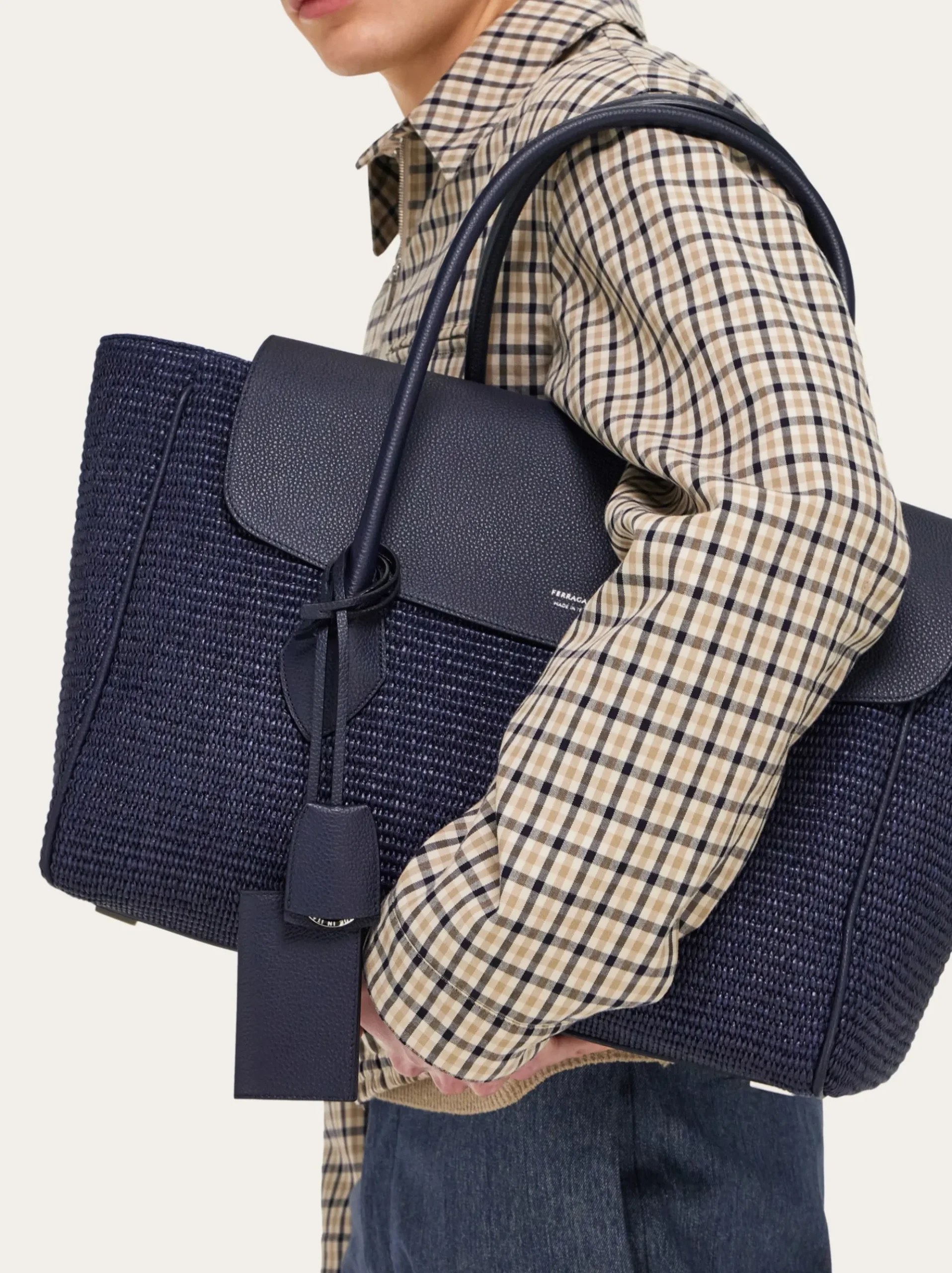 East-West tote bag (L) - Men