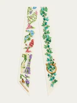 Eden shoes print silk mini bandeau - Women