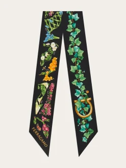 Eden shoes print silk mini bandeau - Women