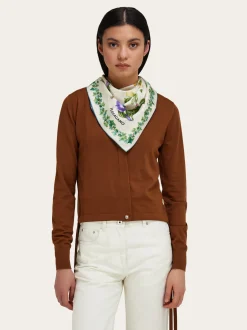 Eden shoes print silk scarf - Women