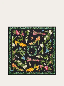 Eden shoes print silk scarf - Women