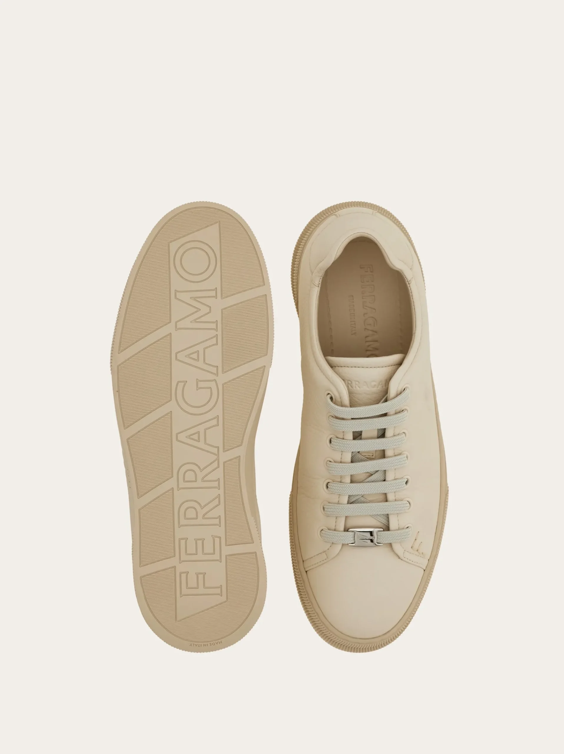 Elastic lace sneaker - Men