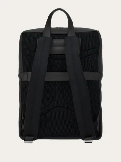 Embossed Gancini backpack - Men