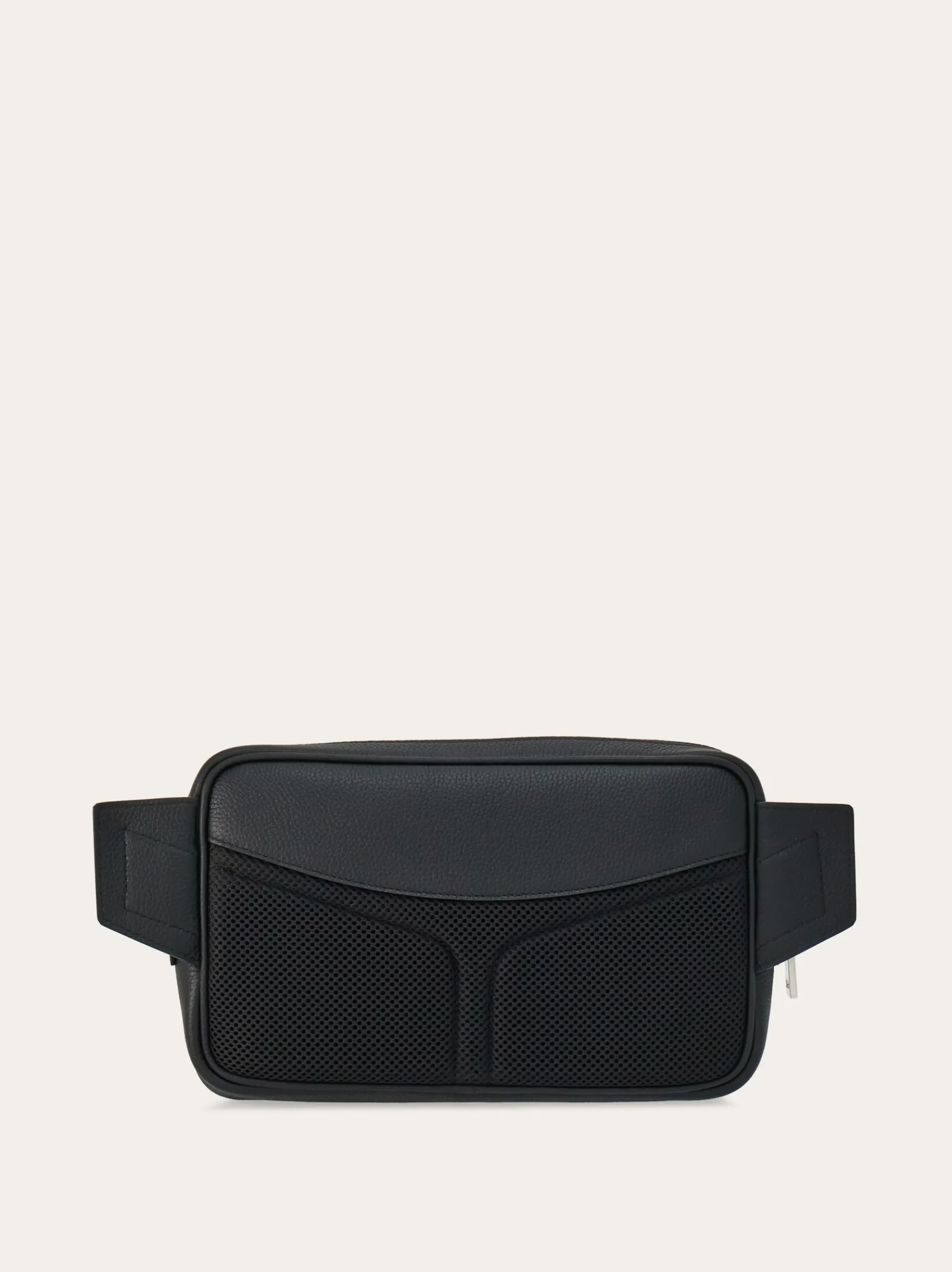 Embossed Gancini belt bag - Men