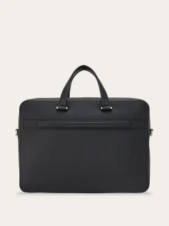 Embossed Gancini briefcase - Men