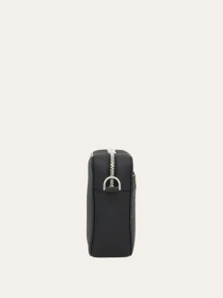 Embossed Gancini crossbody bag - Men