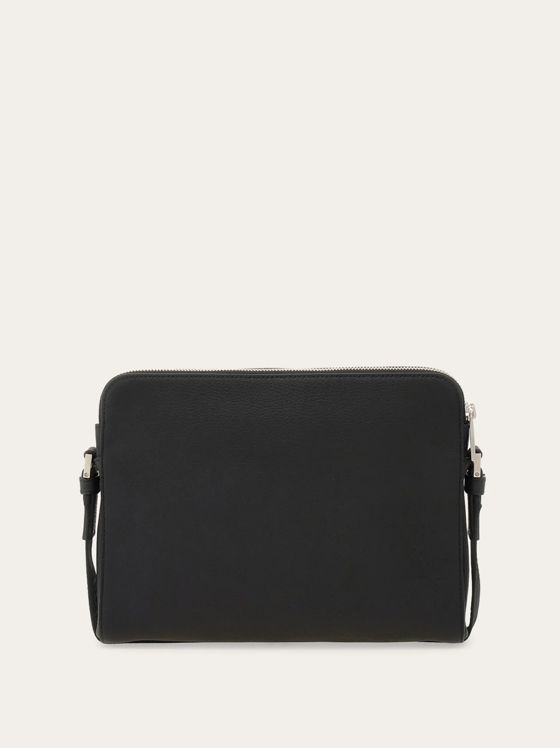 Embossed Gancini crossbody bag - Men