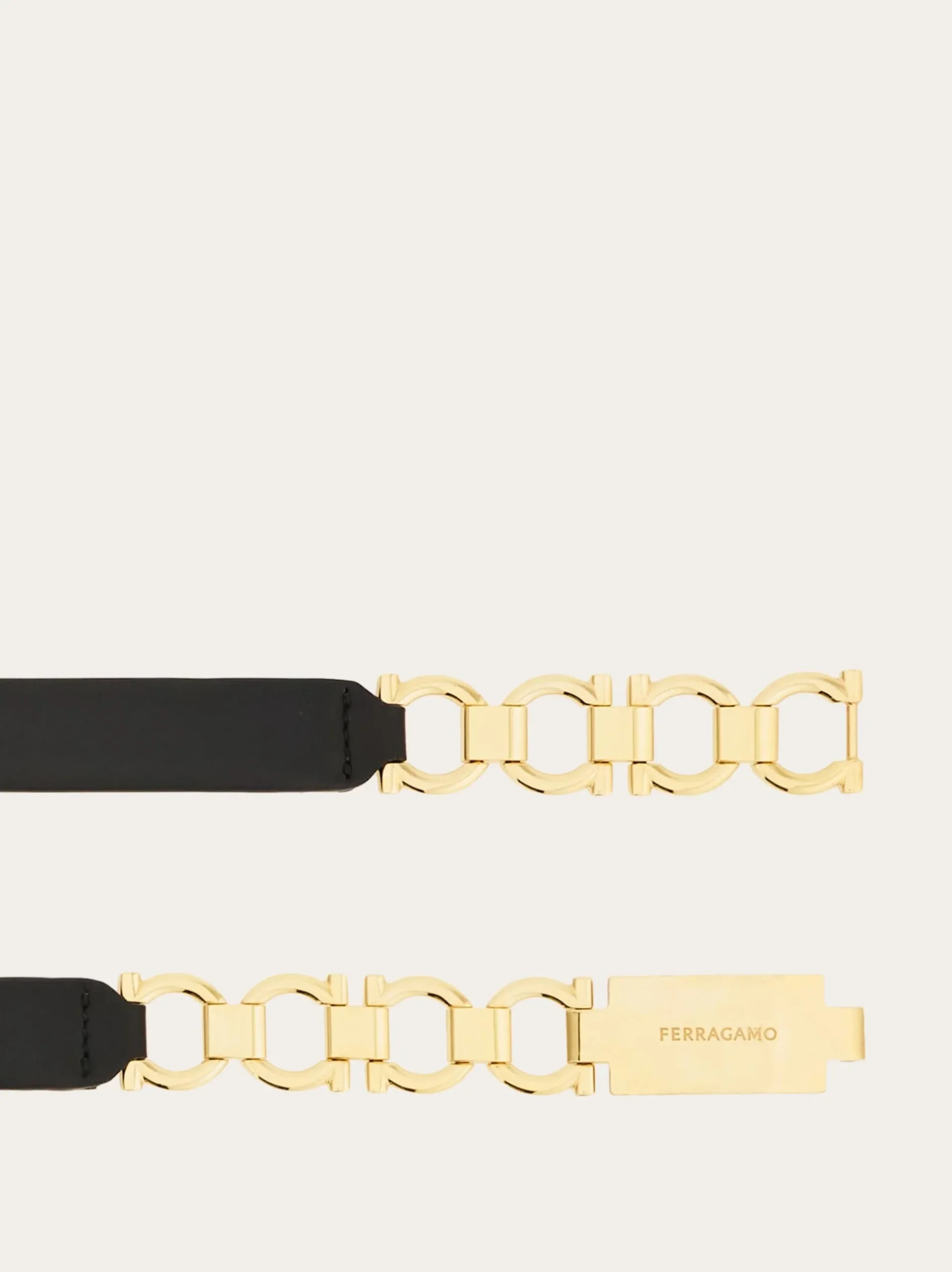 Extendable Gancini bijoux belt - Women