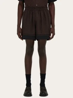 Ferragamo Monogram bermuda short - Men