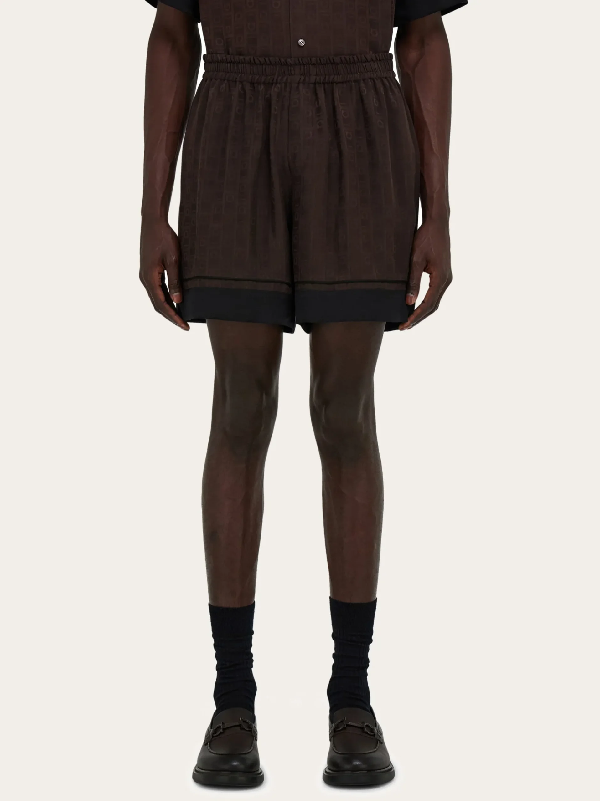Ferragamo Monogram bermuda short - Men
