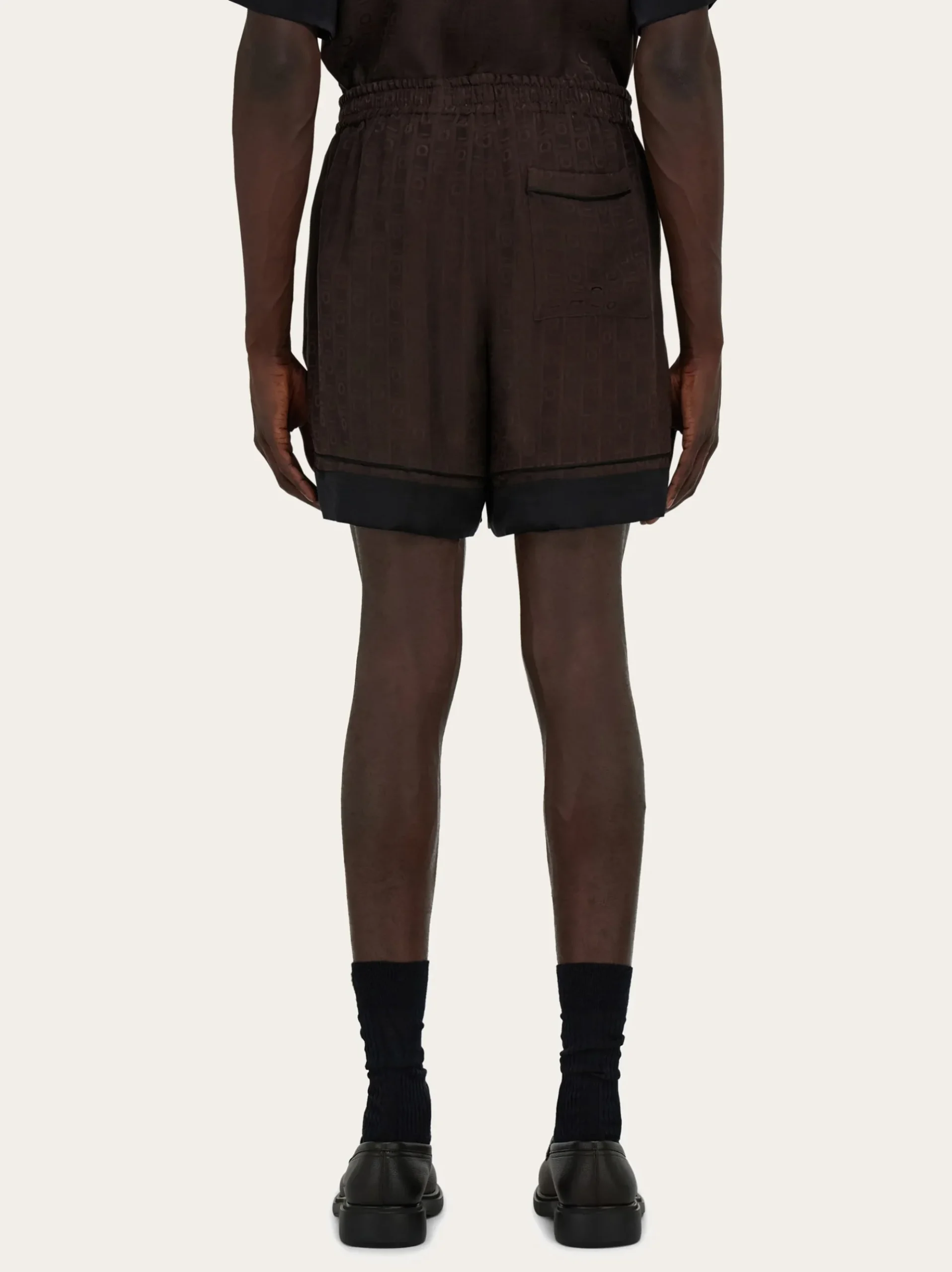 Ferragamo Monogram bermuda short - Men