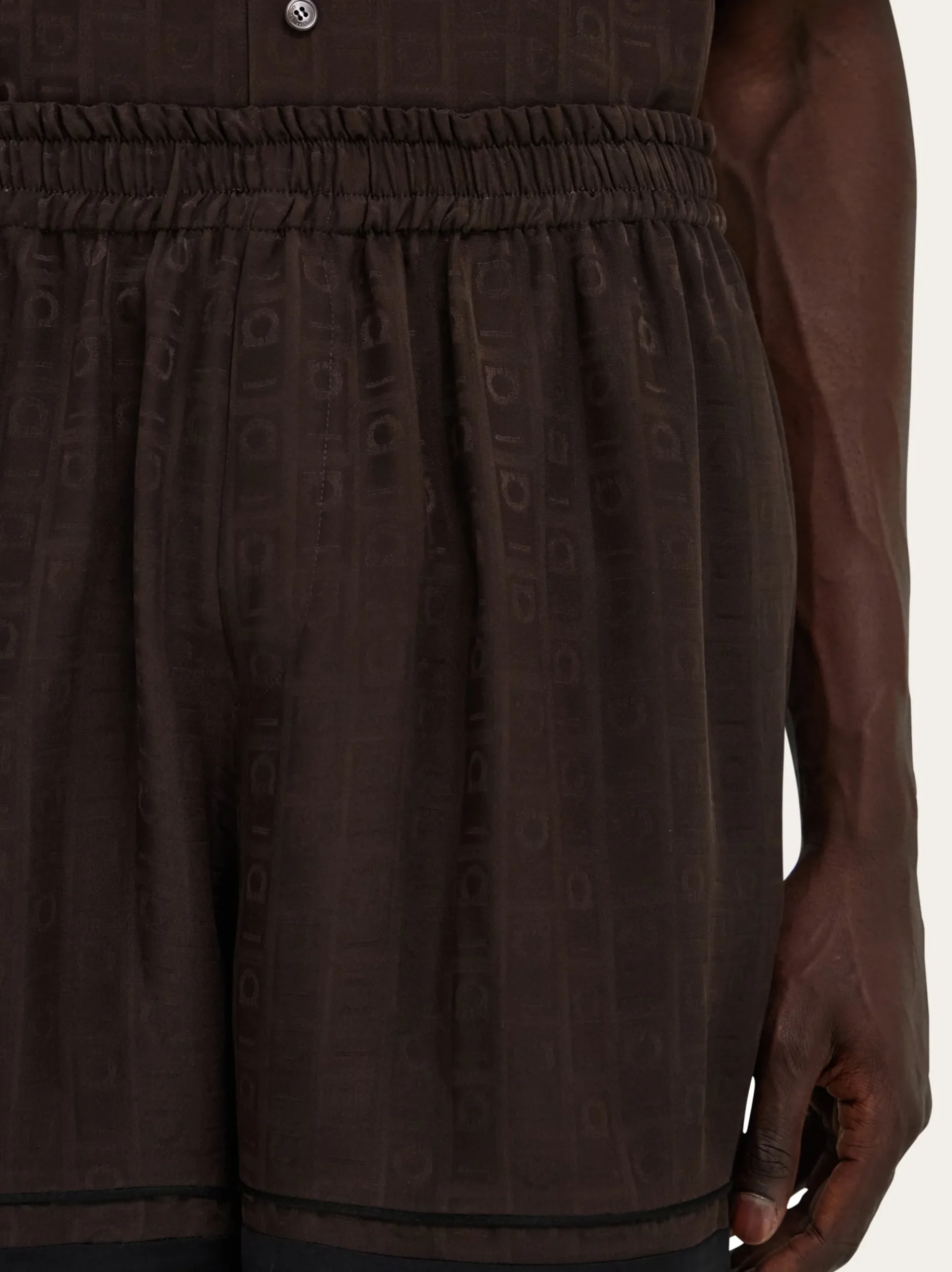 Ferragamo Monogram bermuda short - Men