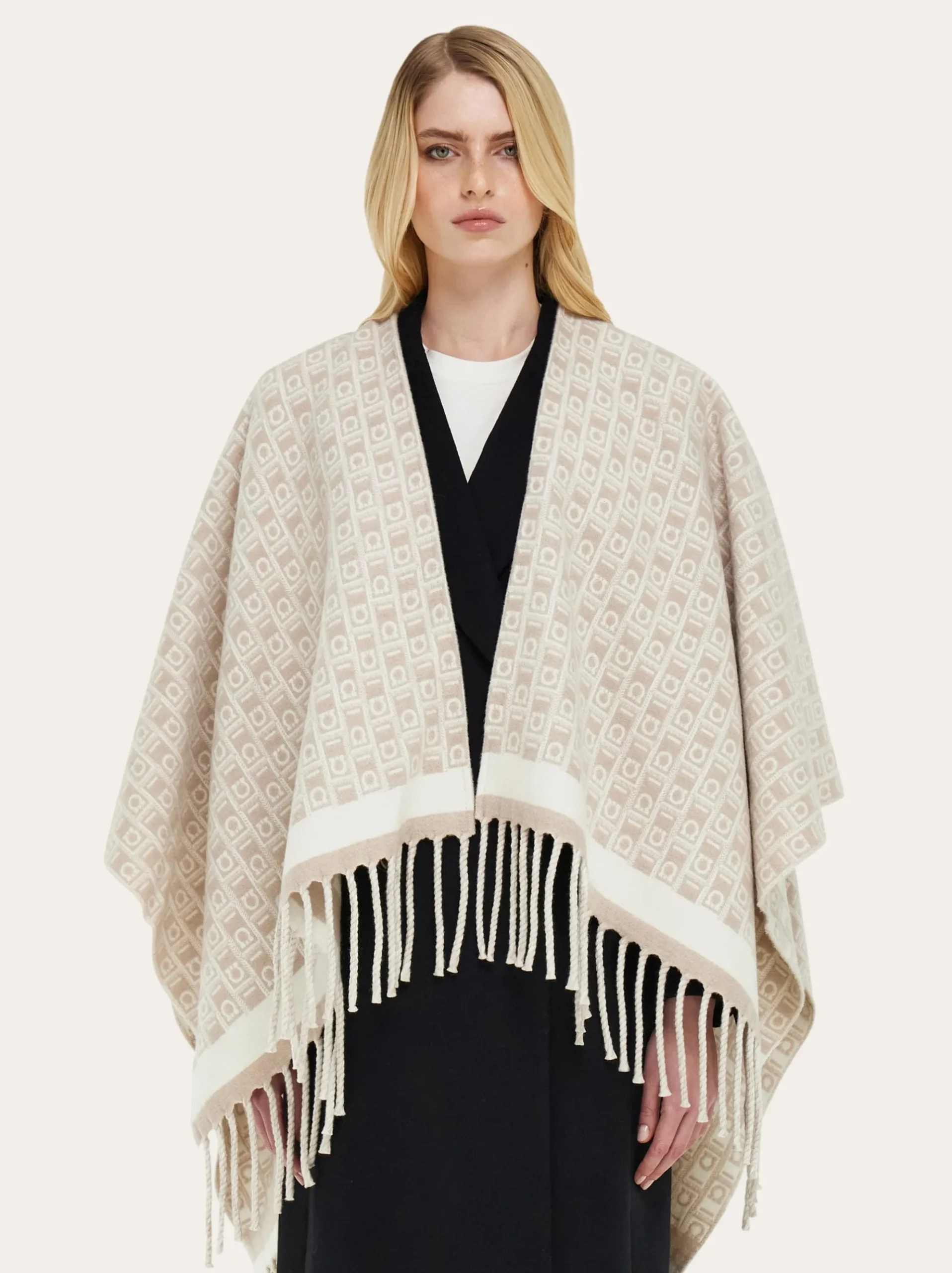 Ferragamo Monogram cape - Women