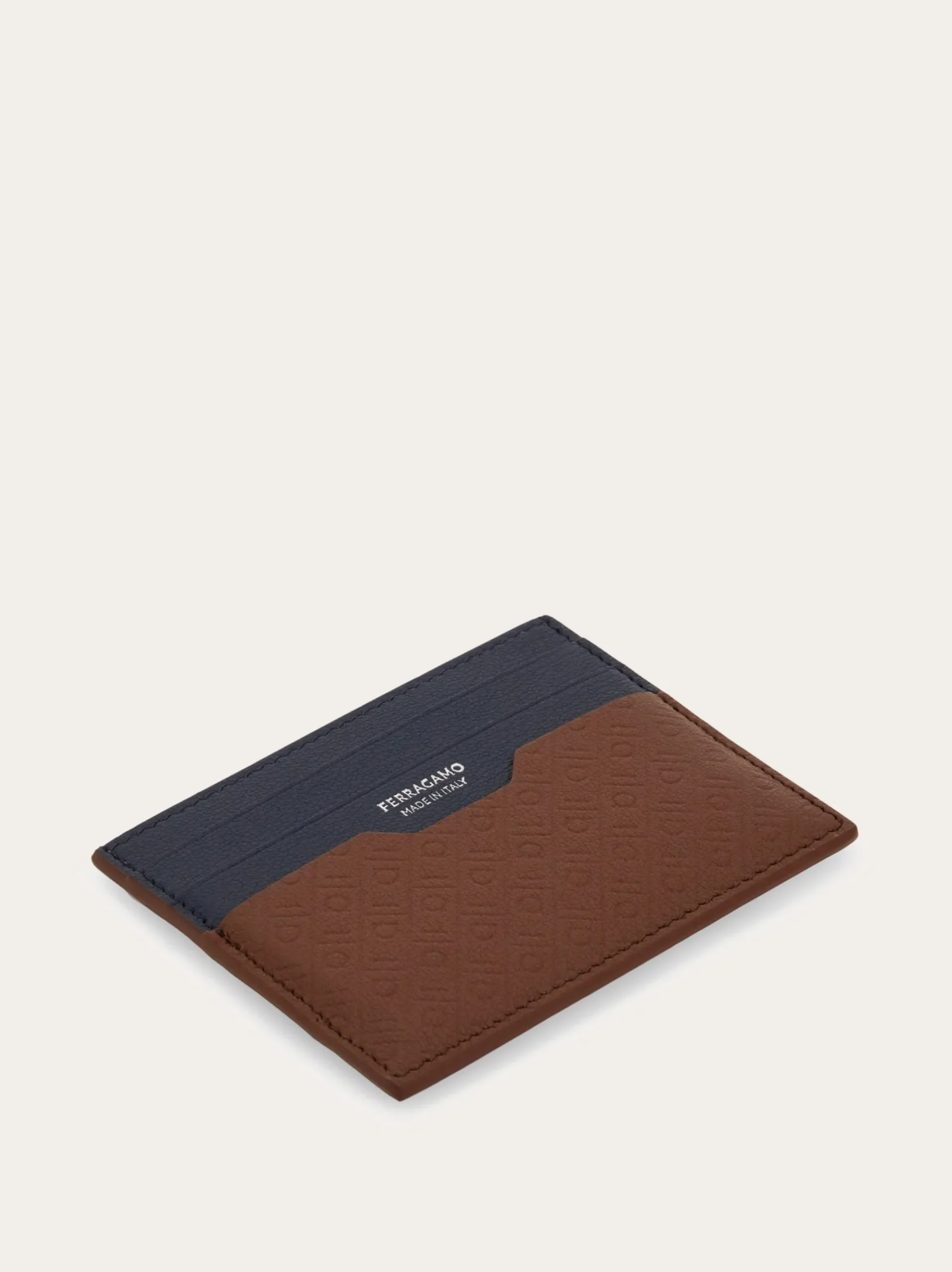 Ferragamo Monogram credit card holder - Men