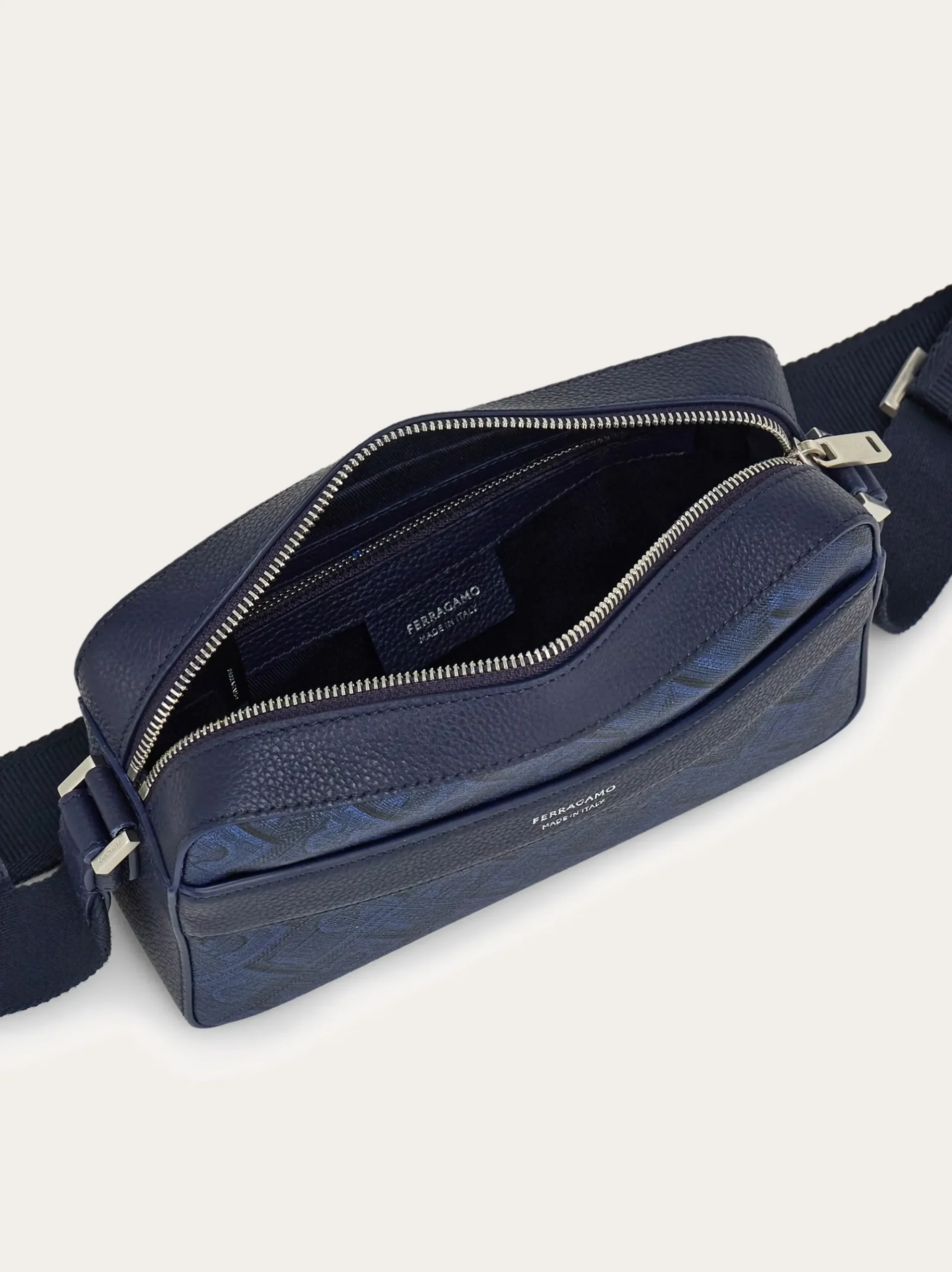 Ferragamo Monogram crossbody bag - Men