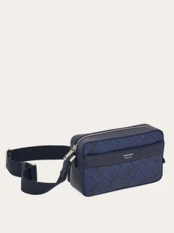 Ferragamo Monogram crossbody bag - Men